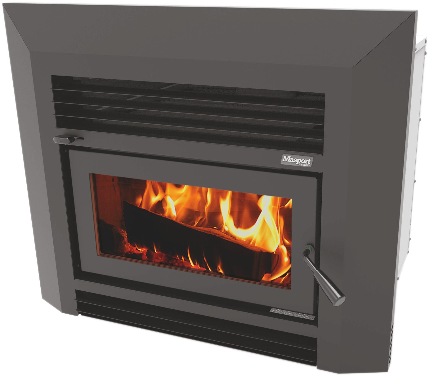 Inbuilt ultra-low emissions (ULEB) wood fire